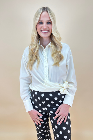 The Ivory Willow Blouse