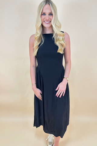 The Afterglow Basque Dress