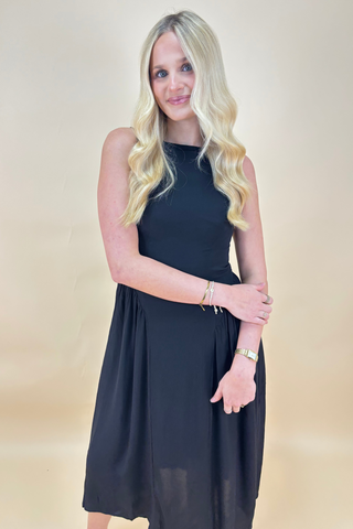 The Afterglow Basque Dress