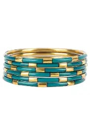 BuDhaGirl Caribe Veda Bangles-Set of 6