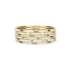 BuDhaGirl Ivory Veda Bangles-Set of 6