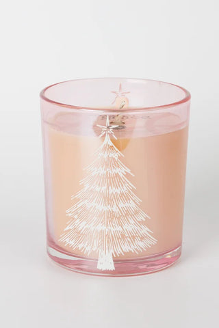 Sweet Grace Pink Tree Candle