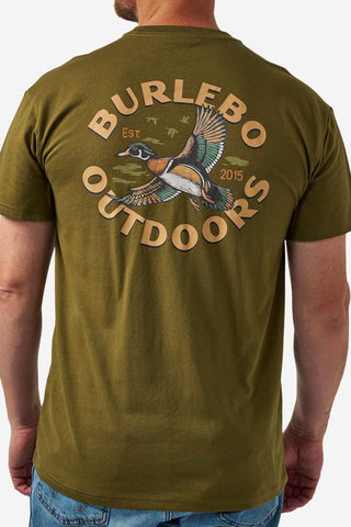 Burlebo Short Sleeve Tee-Wood Duck
