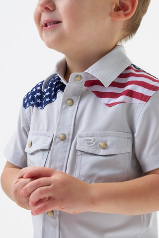 Burlebo Youth Performance Western Shirt
