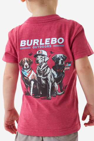 Burlebo Youth American Dogs T-Shirt