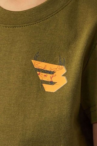 Burlebo Youth Tee-Deer Flying B