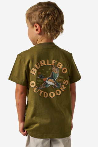 Burlebo Youth Tee- Wood Duck