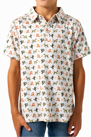 Burlebo Youth Performance Polos