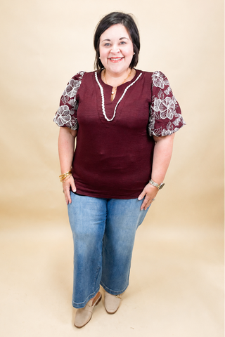 The Willowmere Embroidered Top
