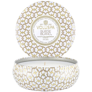 Voluspa 3-Wick 12 oz. Tin Candle *More Scents*