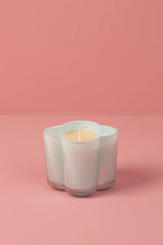 Sweet Grace Iridescent Flower Candle