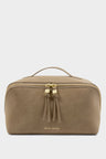 Large Makeup/ Wash bag Light Taupe