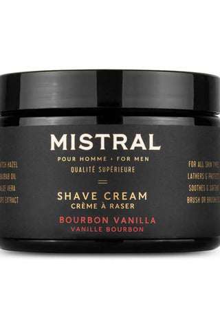 Mistral Shave Cream-Bourbon Vanilla